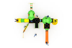 Orman Temalı Oyun Grubu C-300 PRK-307 | Temalı Metal Oyun Grupları | Erse Kent Mobilyaları